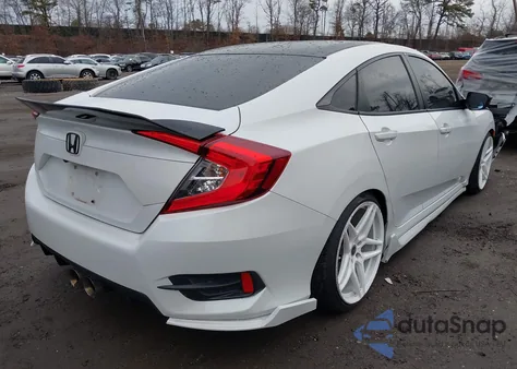 2020 Honda Civic Sport from USA, damaged, VIN 2HGFC2F87LH591519